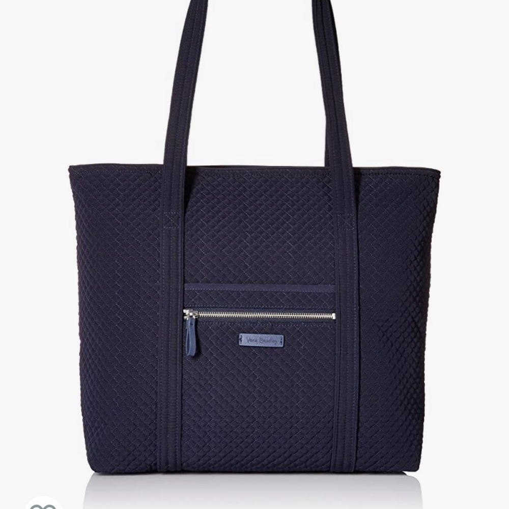 Navy blue Vera Bradley tote bag